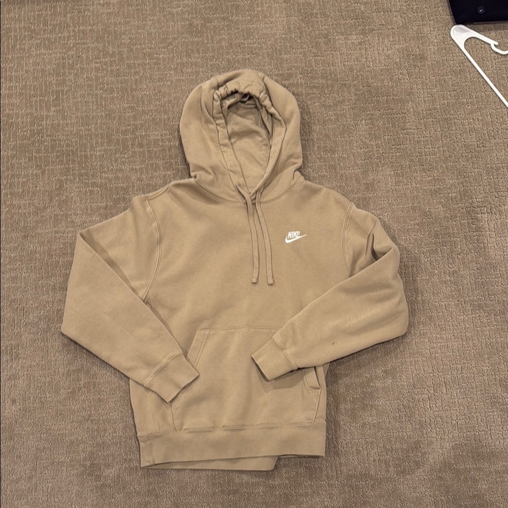 Nike Men's Tan Hoodie